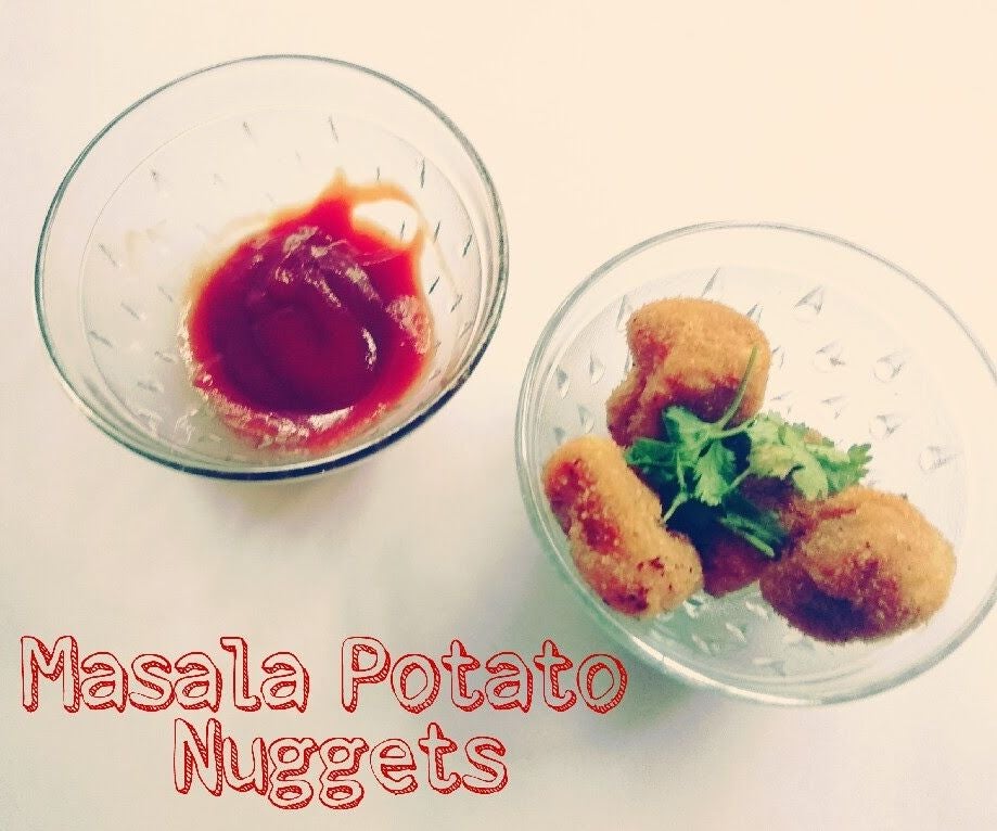 Crunchy Masala Potato Nuggets