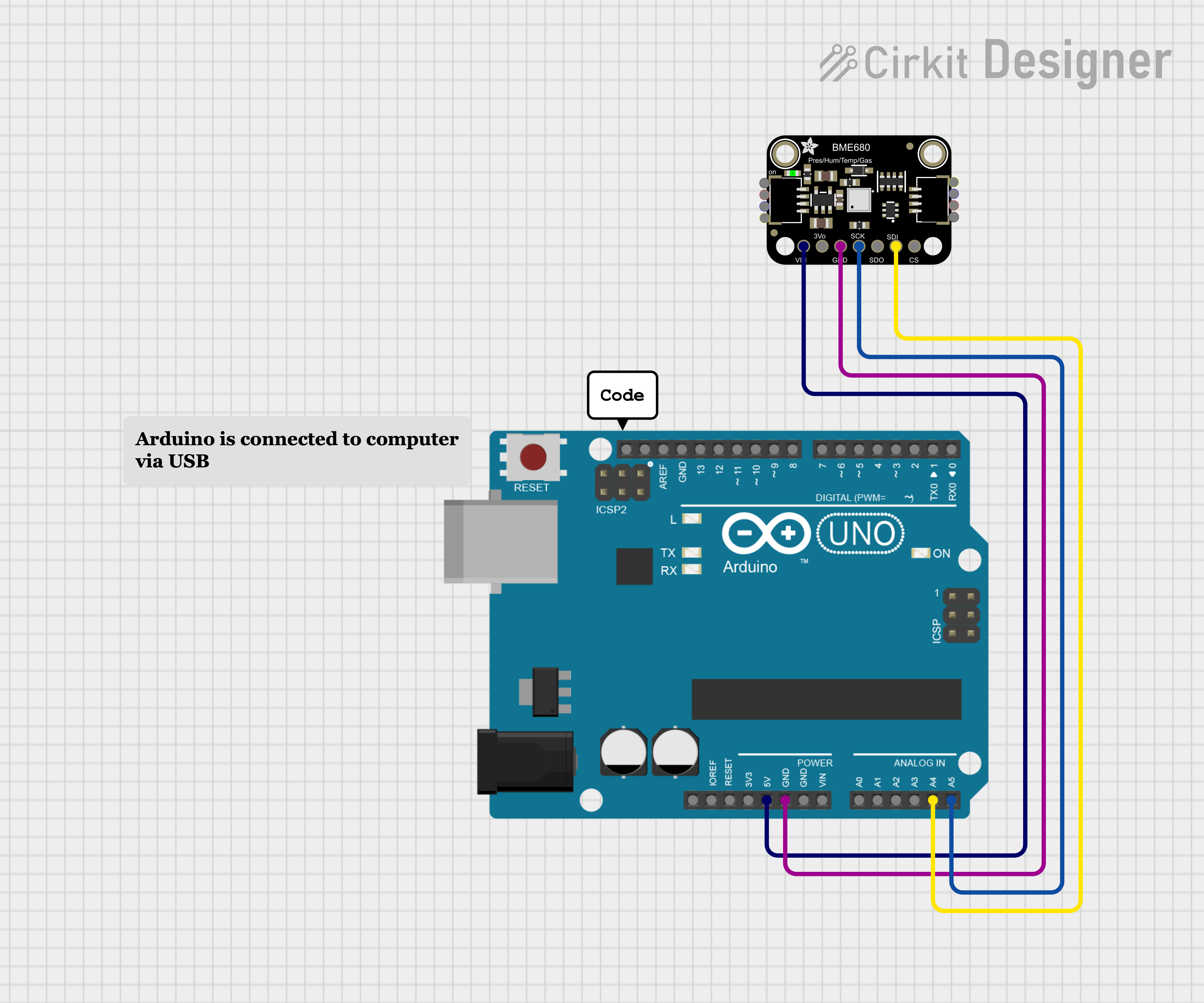 Adafruit BME680 + Arduino UNO: a Tutorial