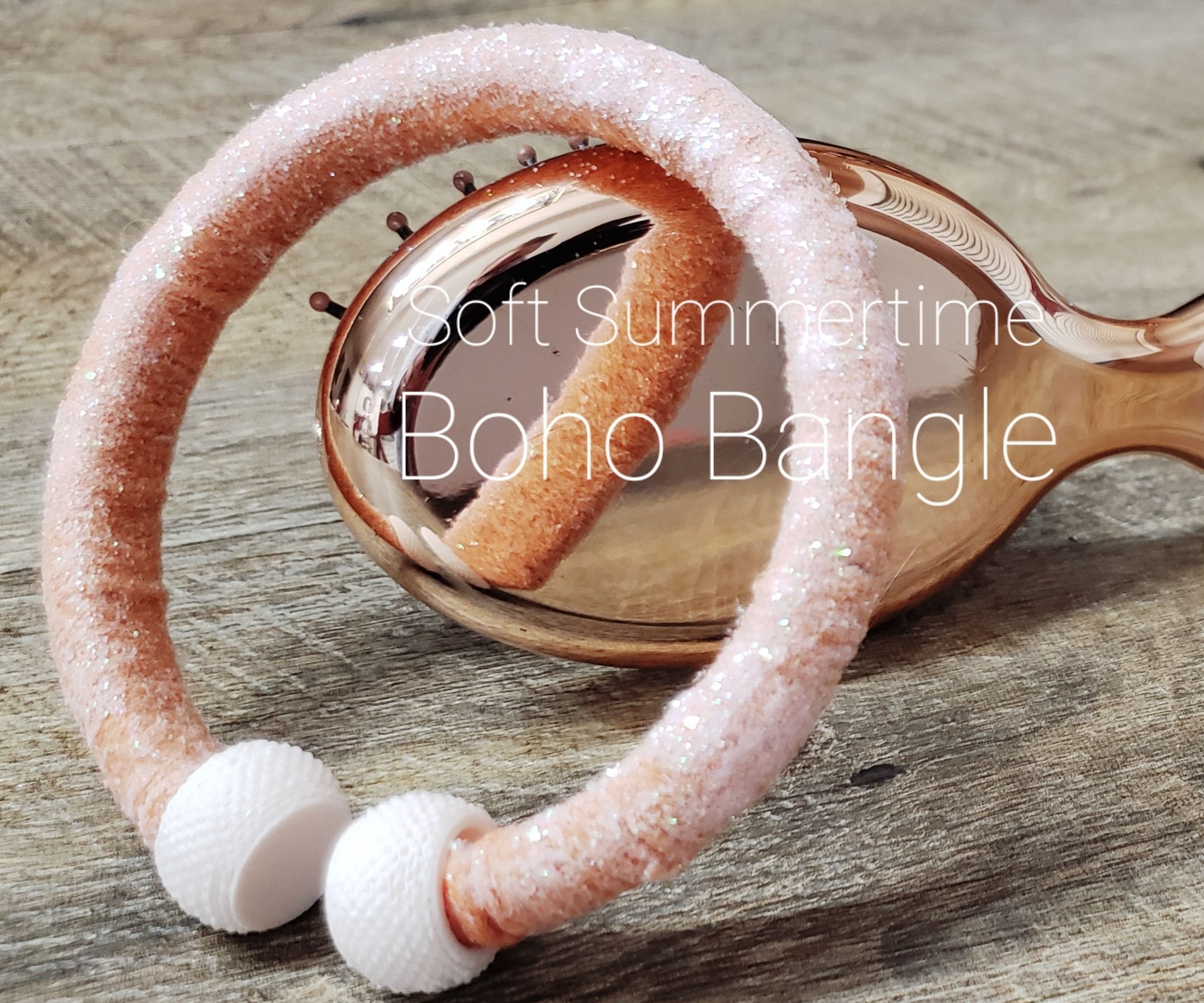 Soft, Summertime Boho Bangle