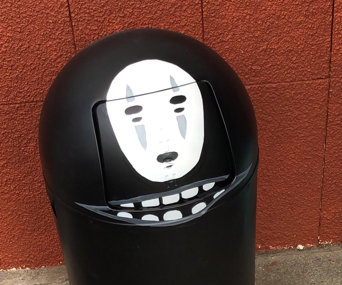 Spirited Away No-Face Trashcan