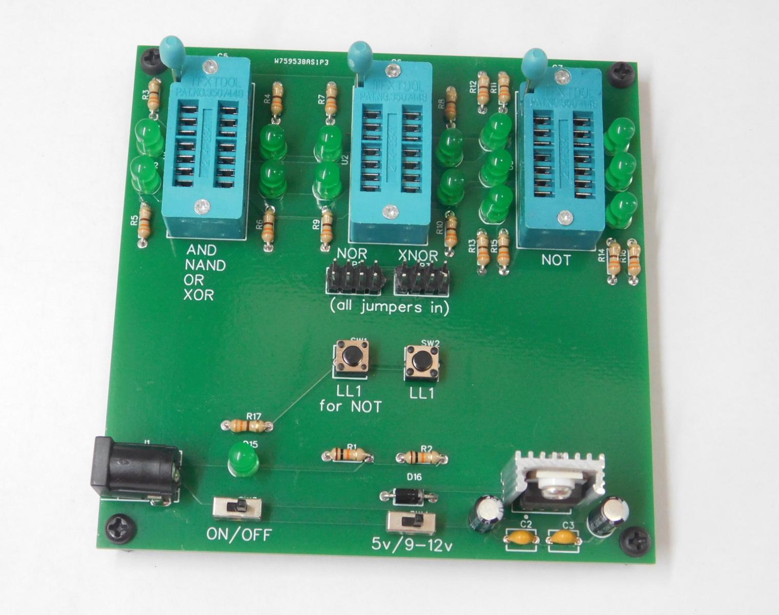 TTL Logic Gate Tester