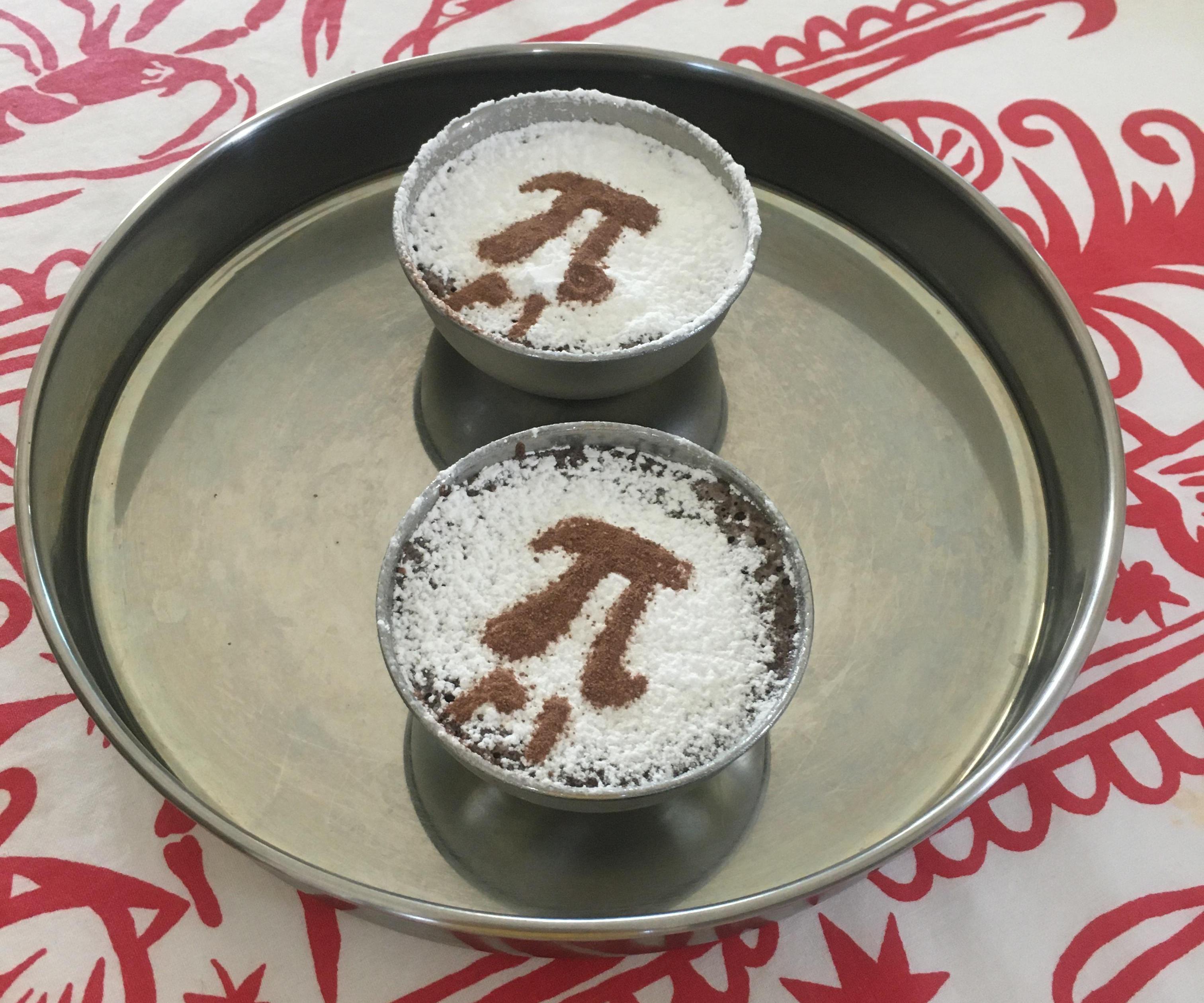 PI Themed French Chocolate Mousse-