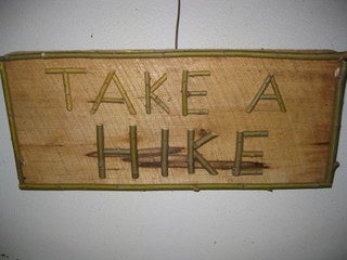 Rustic Twig Sign