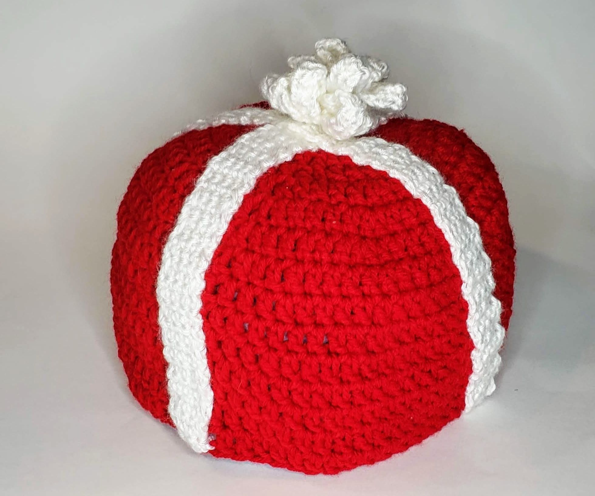 Crochet Gift Box Hat