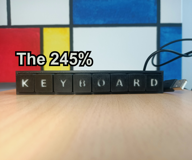 245% Tiny Keyboard