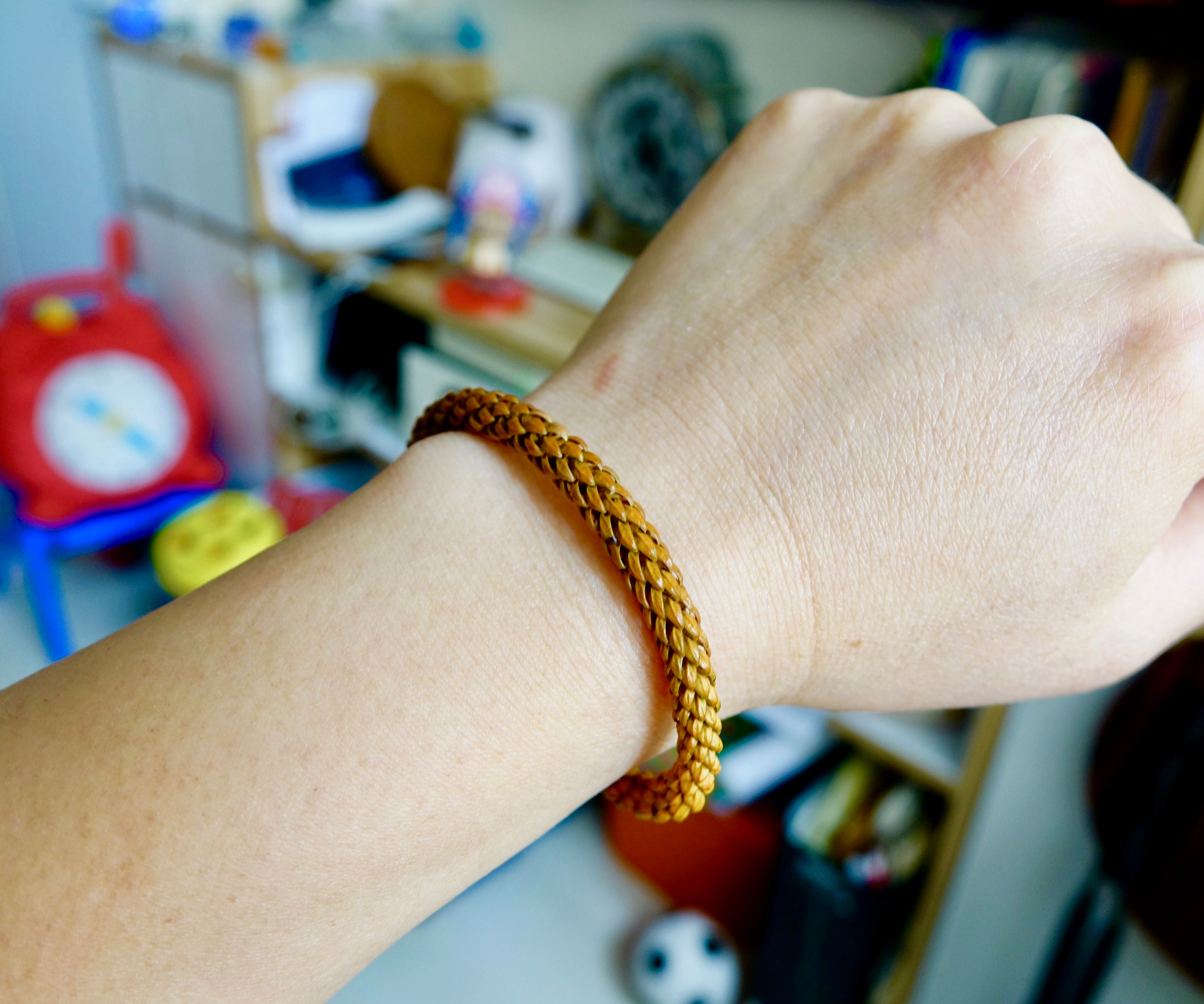 Pine Fall Leaf Bracelet