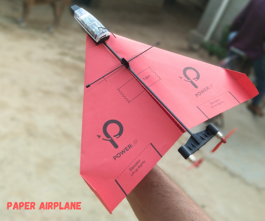 Convert Paper Into Smartphone Control Paper Airplane