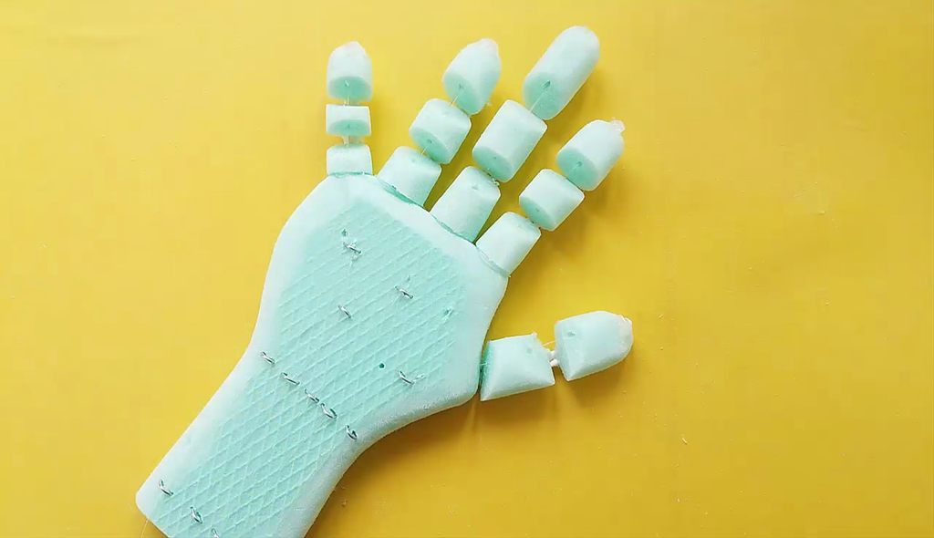 Styrofoam Robotic Hand: STEM