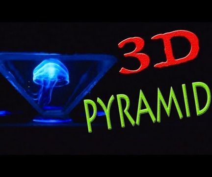 How to Make a Holographic 3D Pyramid