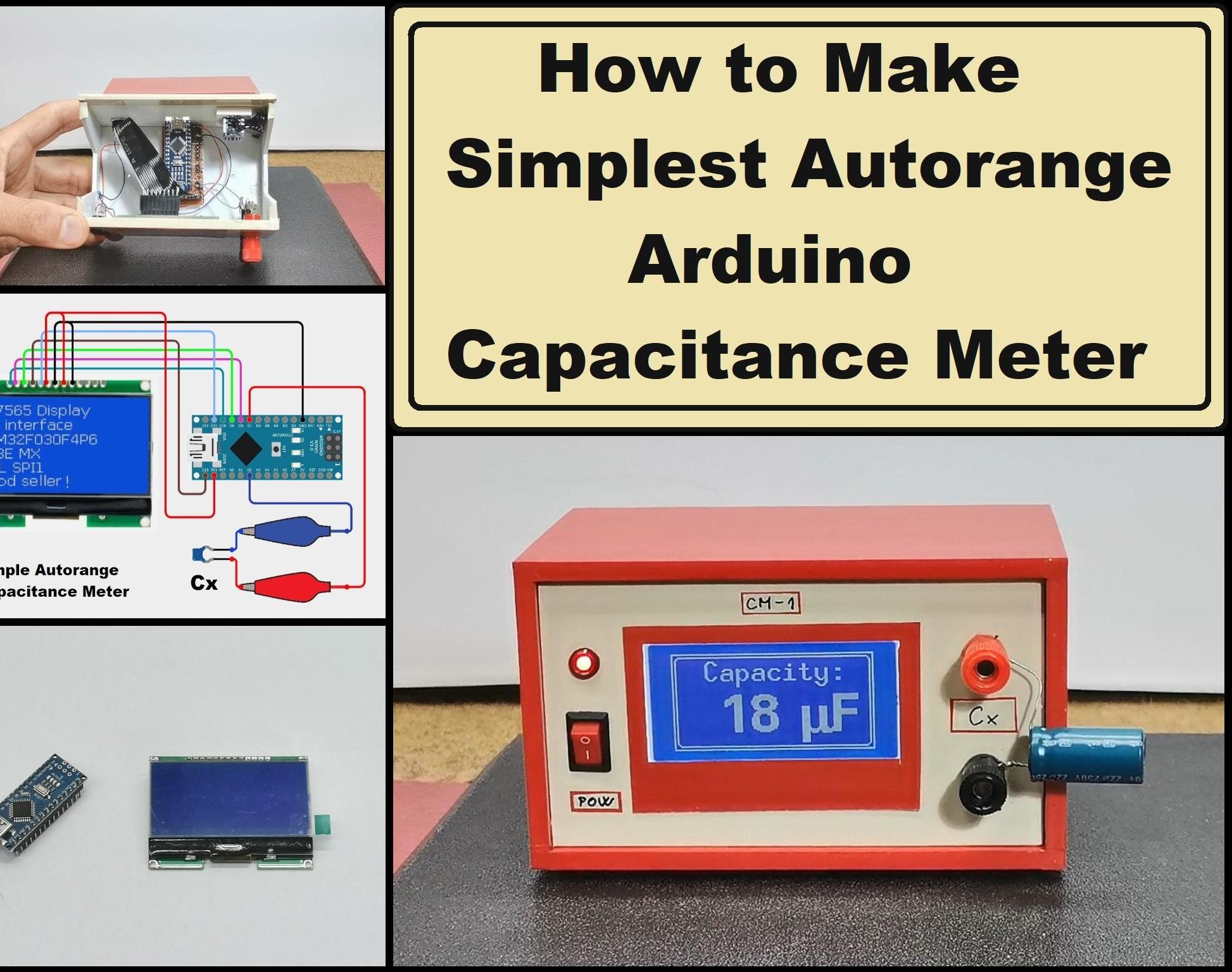 How to Make Simplest Possible Autorange Capacitance Meter