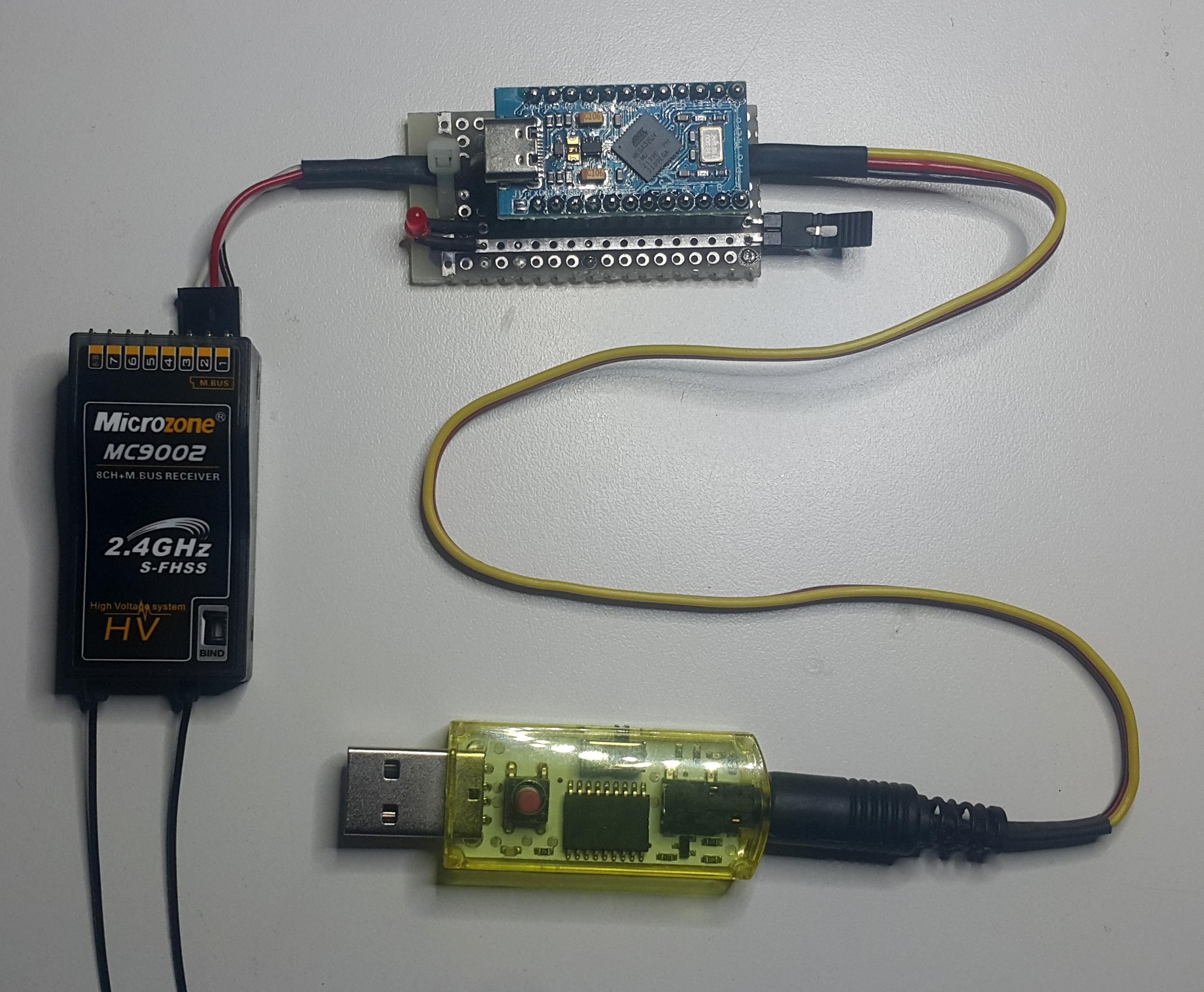 SBUS to PPM and PWM Decoder Using Arduino Timer Interrupts. PART 2: SBUS to PPM (Trainer Port) Converter