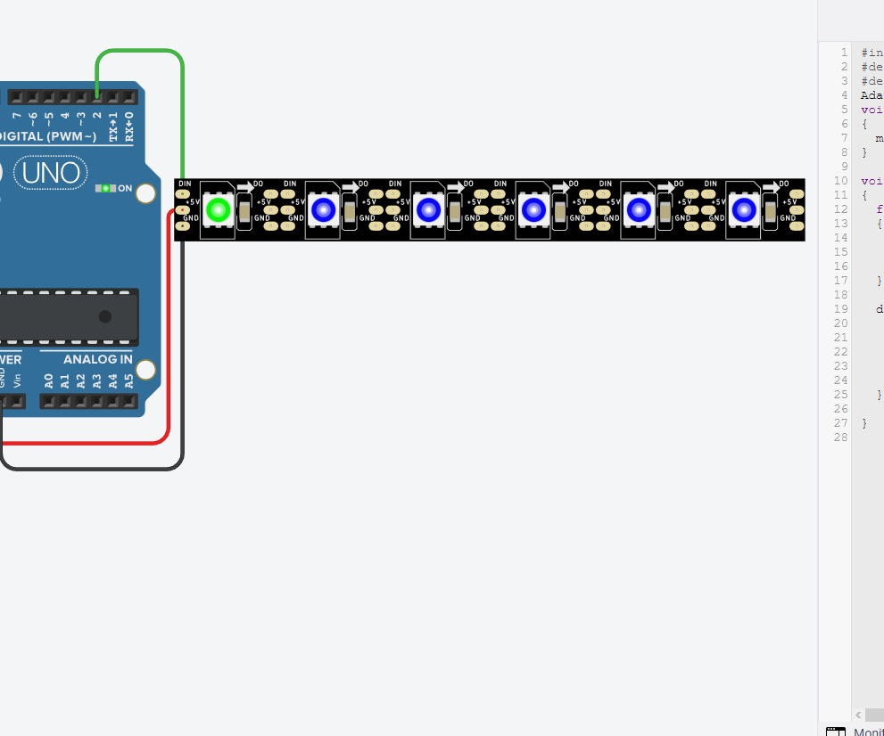 Comment Programmer Un Bandeau Led / Led Strip Programmable Via Tinkercad