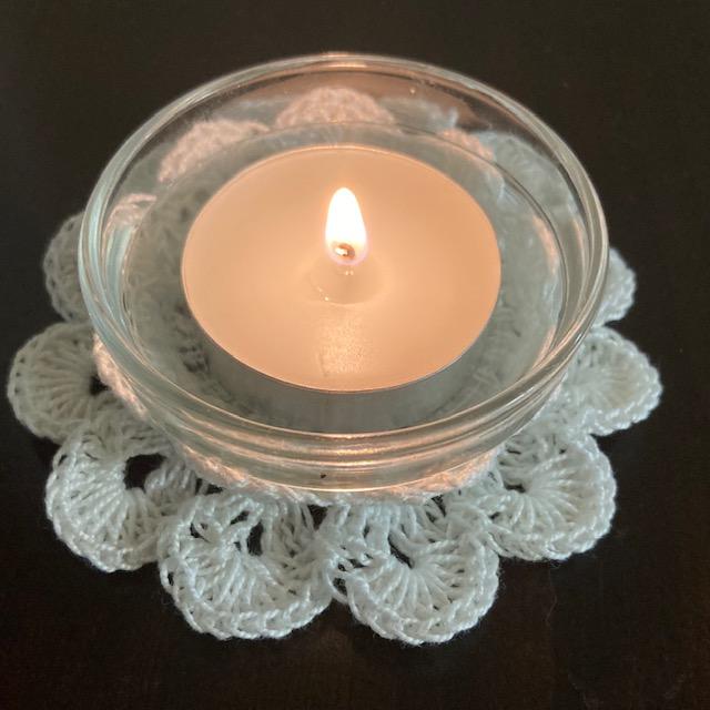 Crochet Candleholder