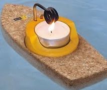 How to Make a Steam Boat With a Candle