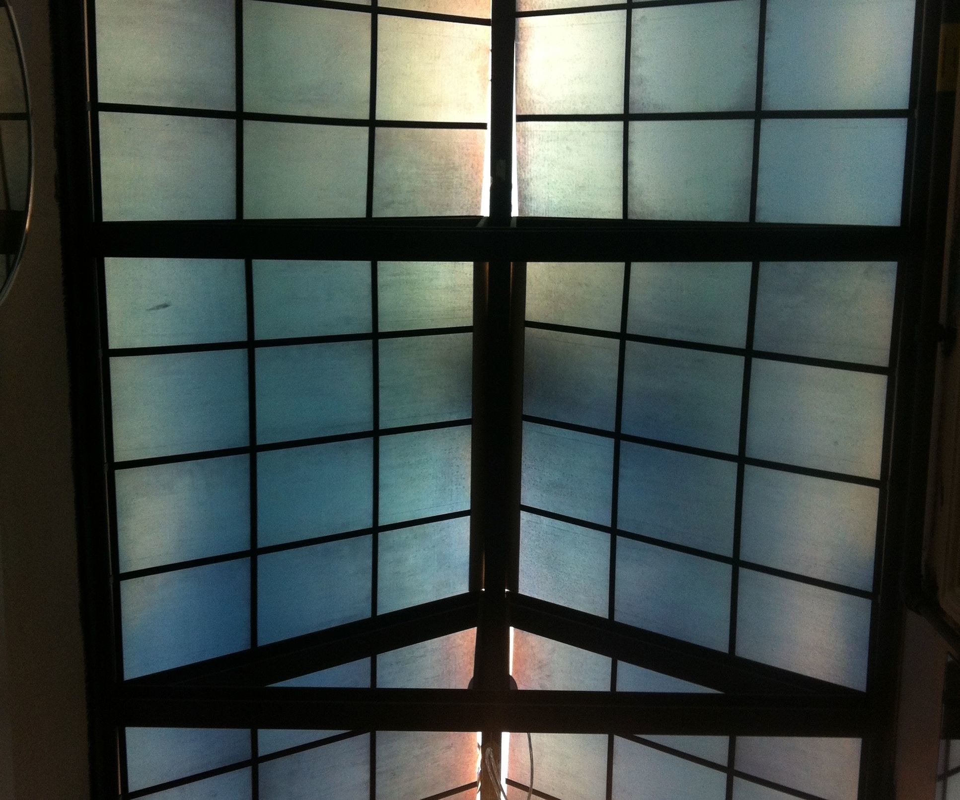 Faux Glass Roof