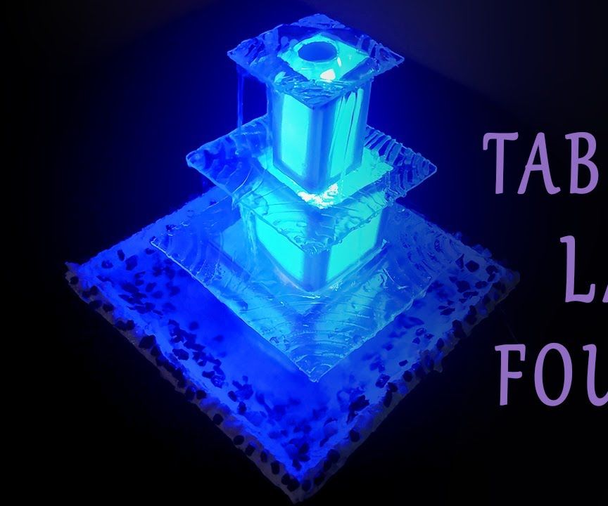 DIY Glowing Fountain