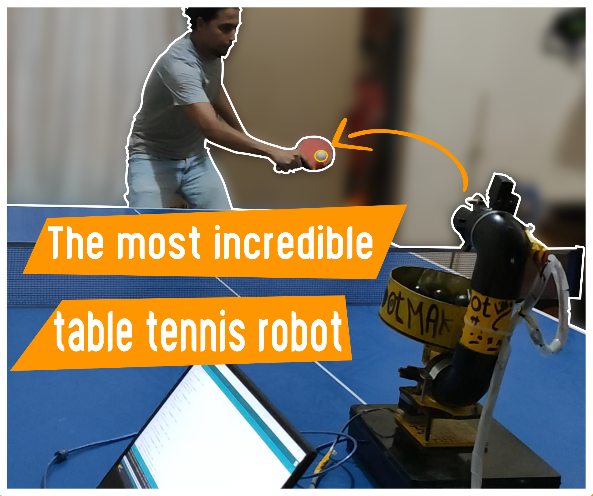How Did I Make a Table Tennis Table Robot?