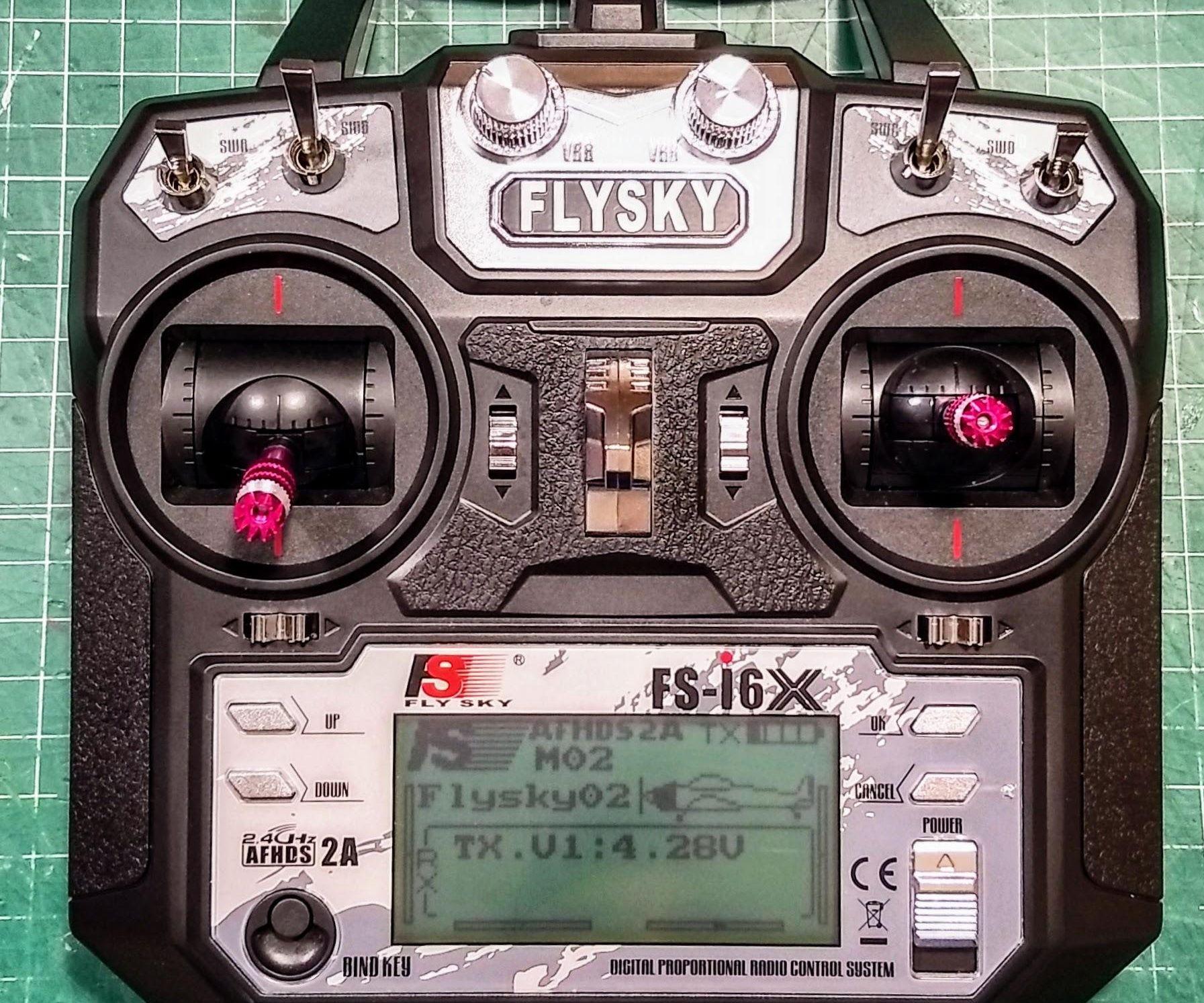 Flysky RF Transmitter Powered Via USB + Wire Signal Connection to PC + Free Simulator Software