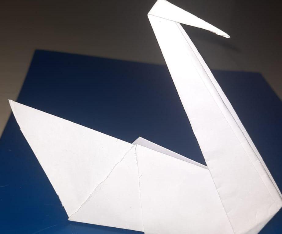 Swan Origami (Traditional Model)