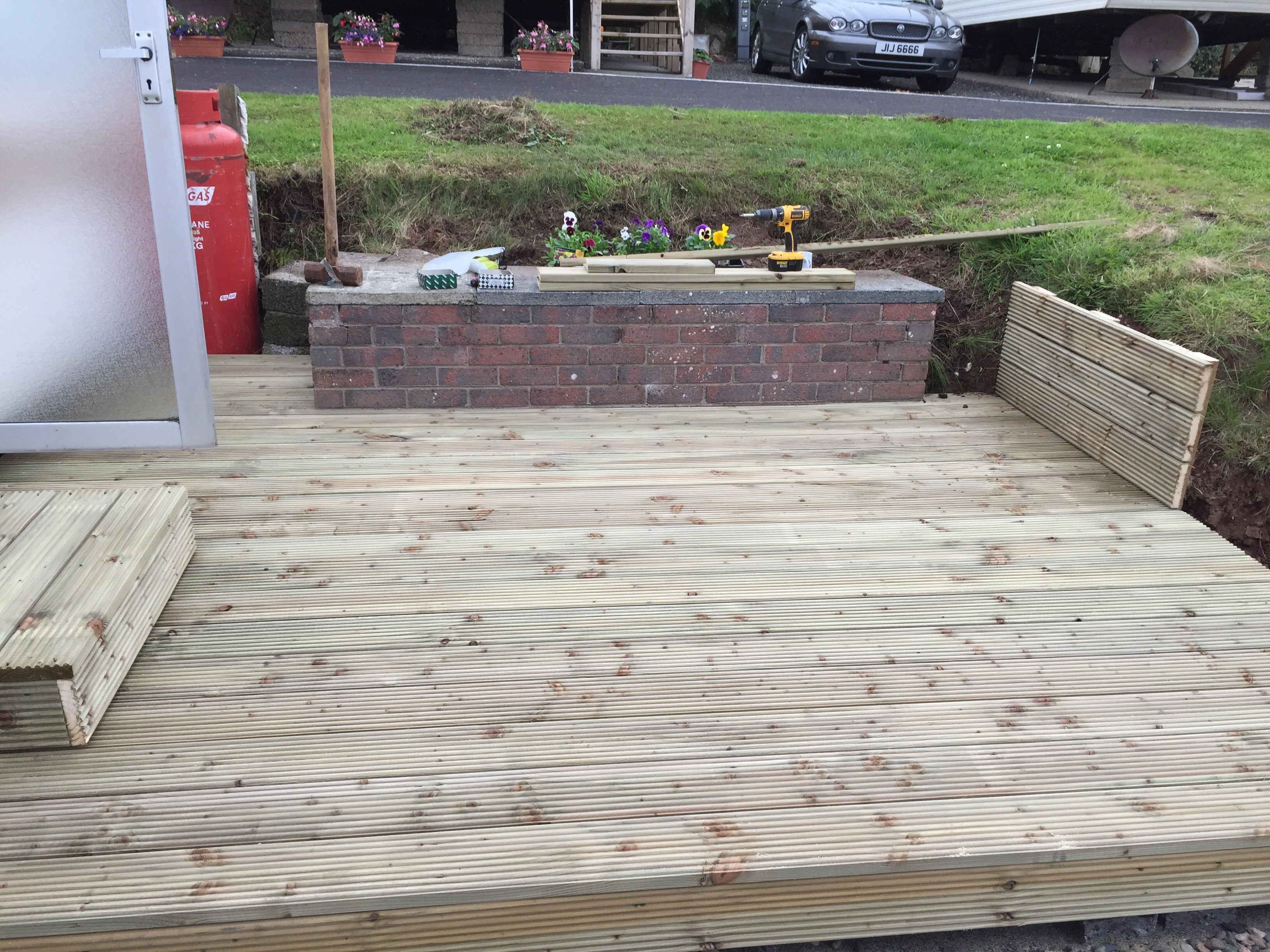 Decking on Top of Pallets