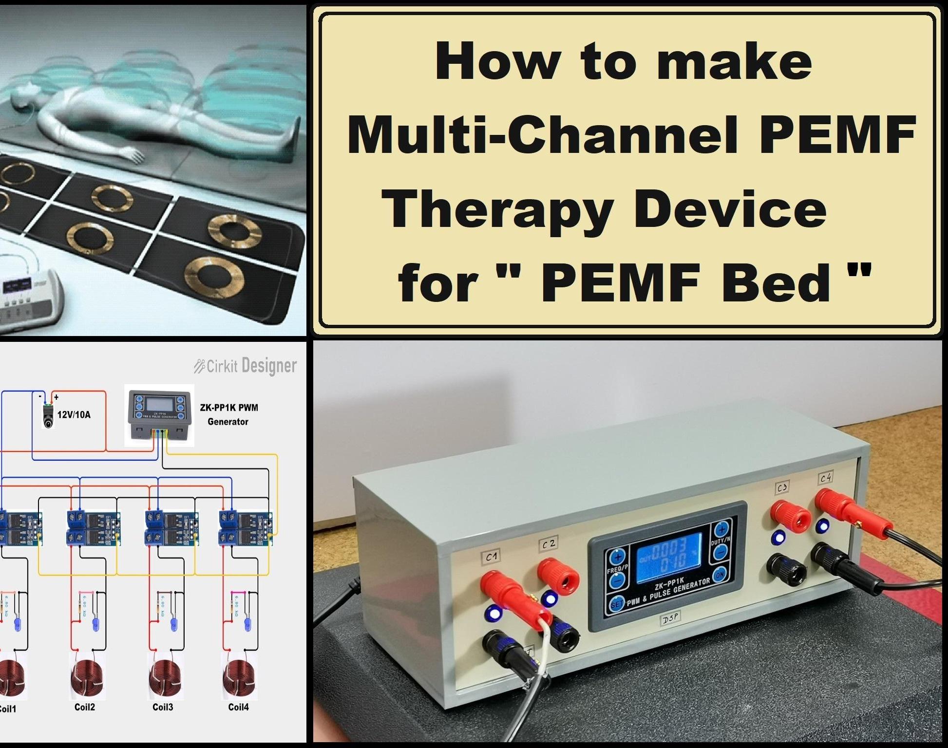 How to Make Multichannel PEMF Therapy Device for PEMF Bed
