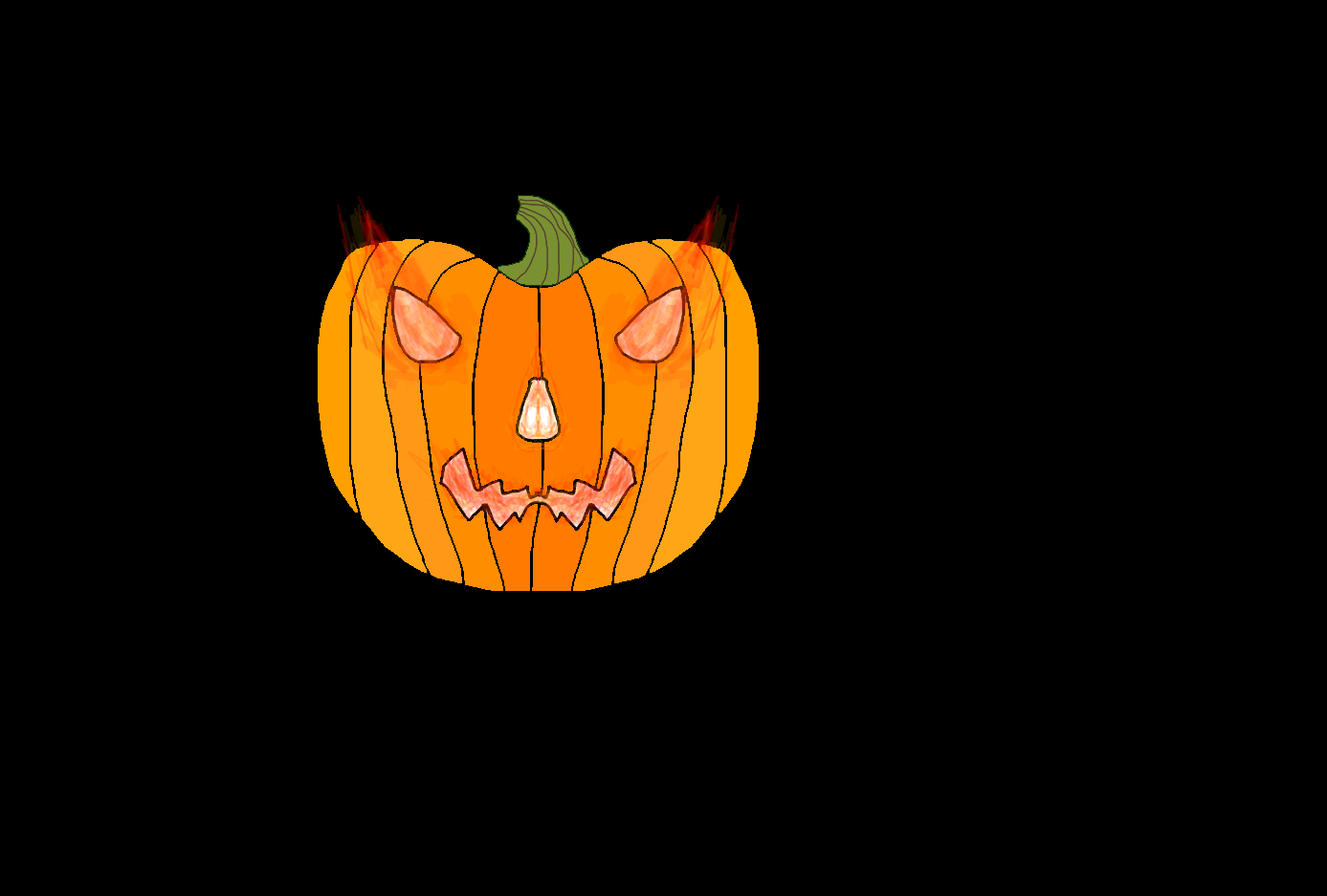 How to Draw a Pumpkin