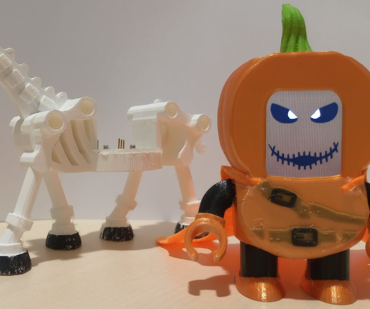 Interactive Electronic Toy of Jack-O-lantern & Horse