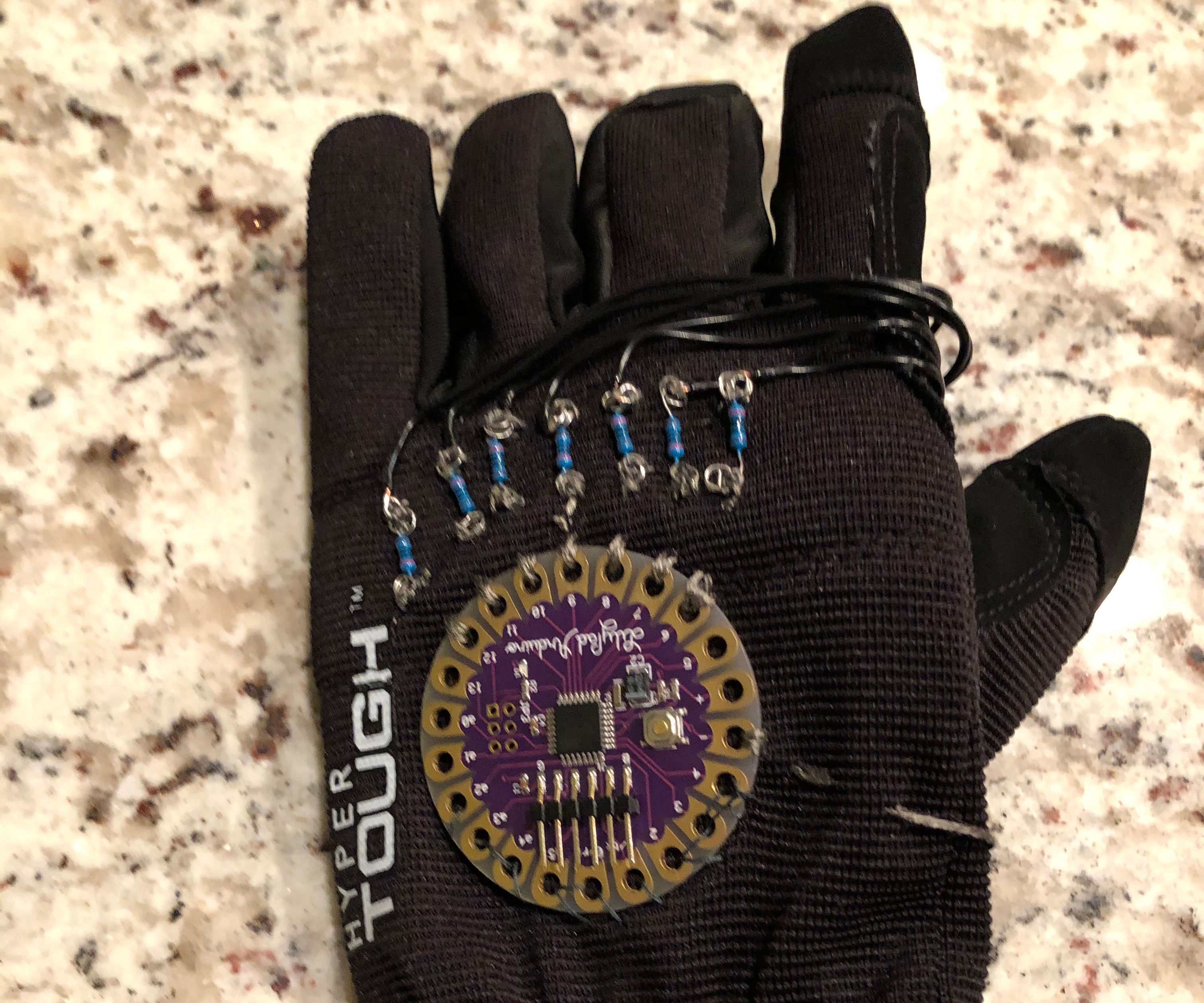 Persistence of Vision(POV) Glove