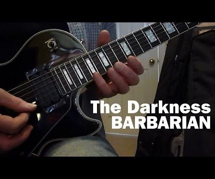 Barbarian the Darkness Guitar Tutorial [ Correct ]