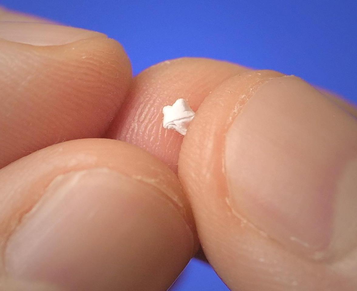 Smallest Origami Paper Star