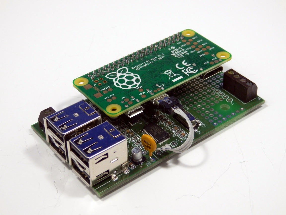 Raspberry Pi Zero Usb Hub & Protoboard