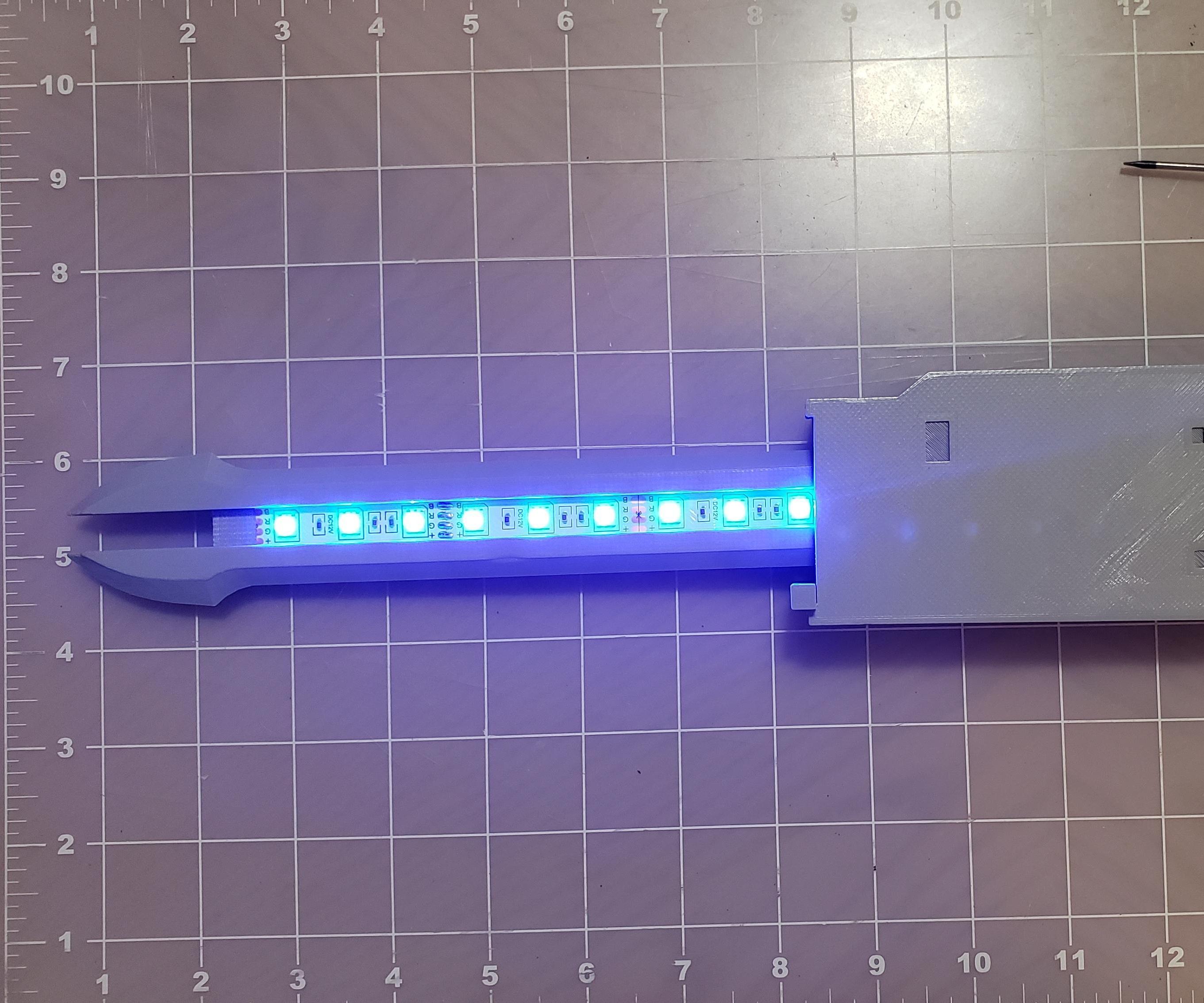 Retractable LED Blade V1