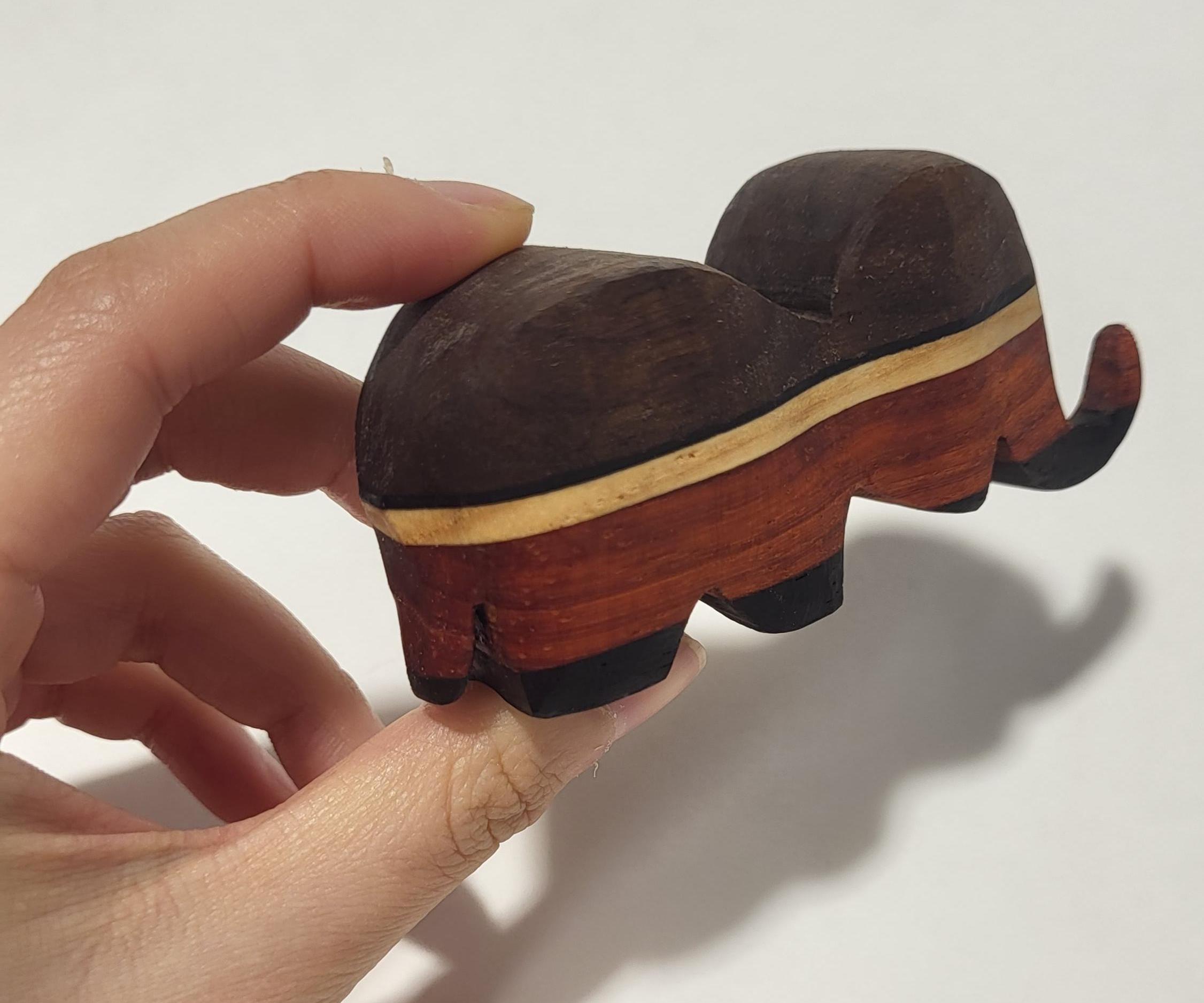 Wooden Elephant From Scrap Wood