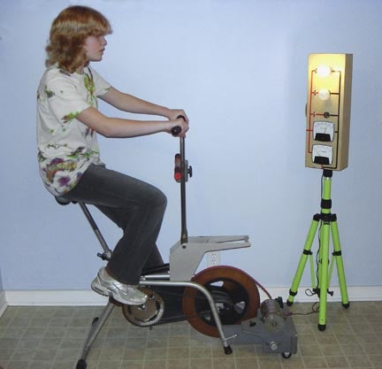 Turn an Exercise Bike Into an Energy Bike