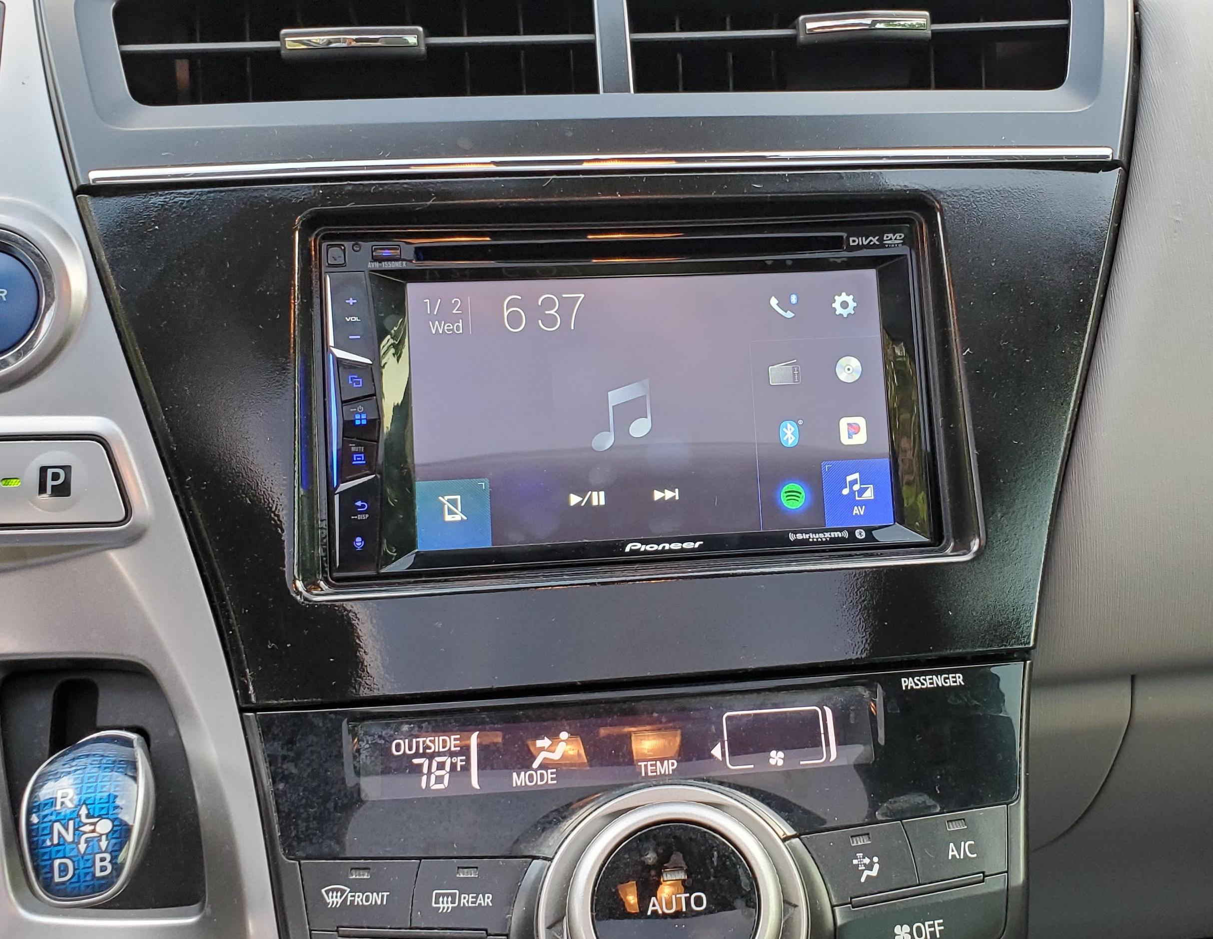 How to Install Pioneer Stereo in 2015 Prius V With JBL Bypass