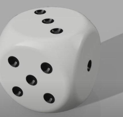 A Dice Using Fusion 360