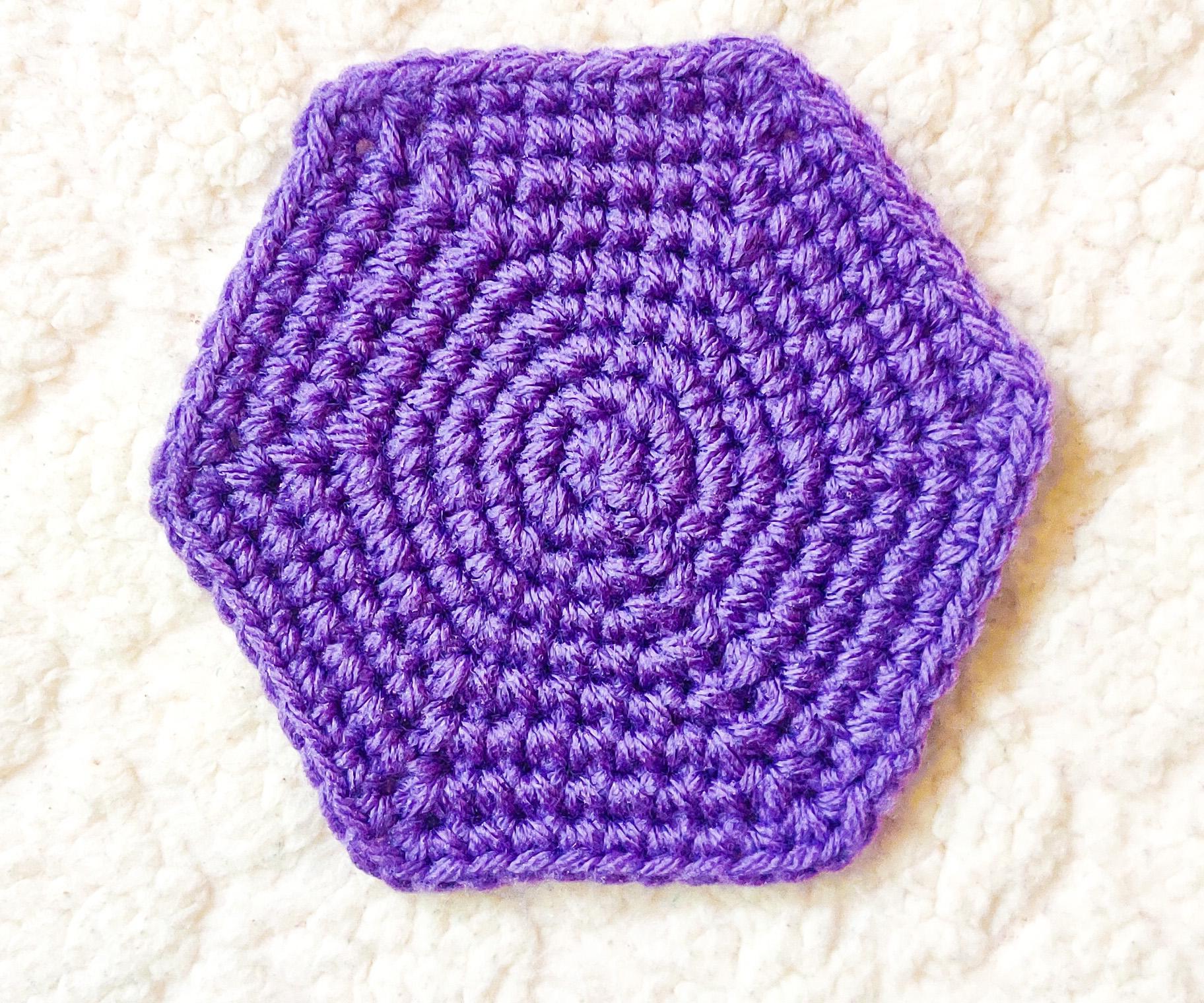 Single Crochet Solid Hexagon