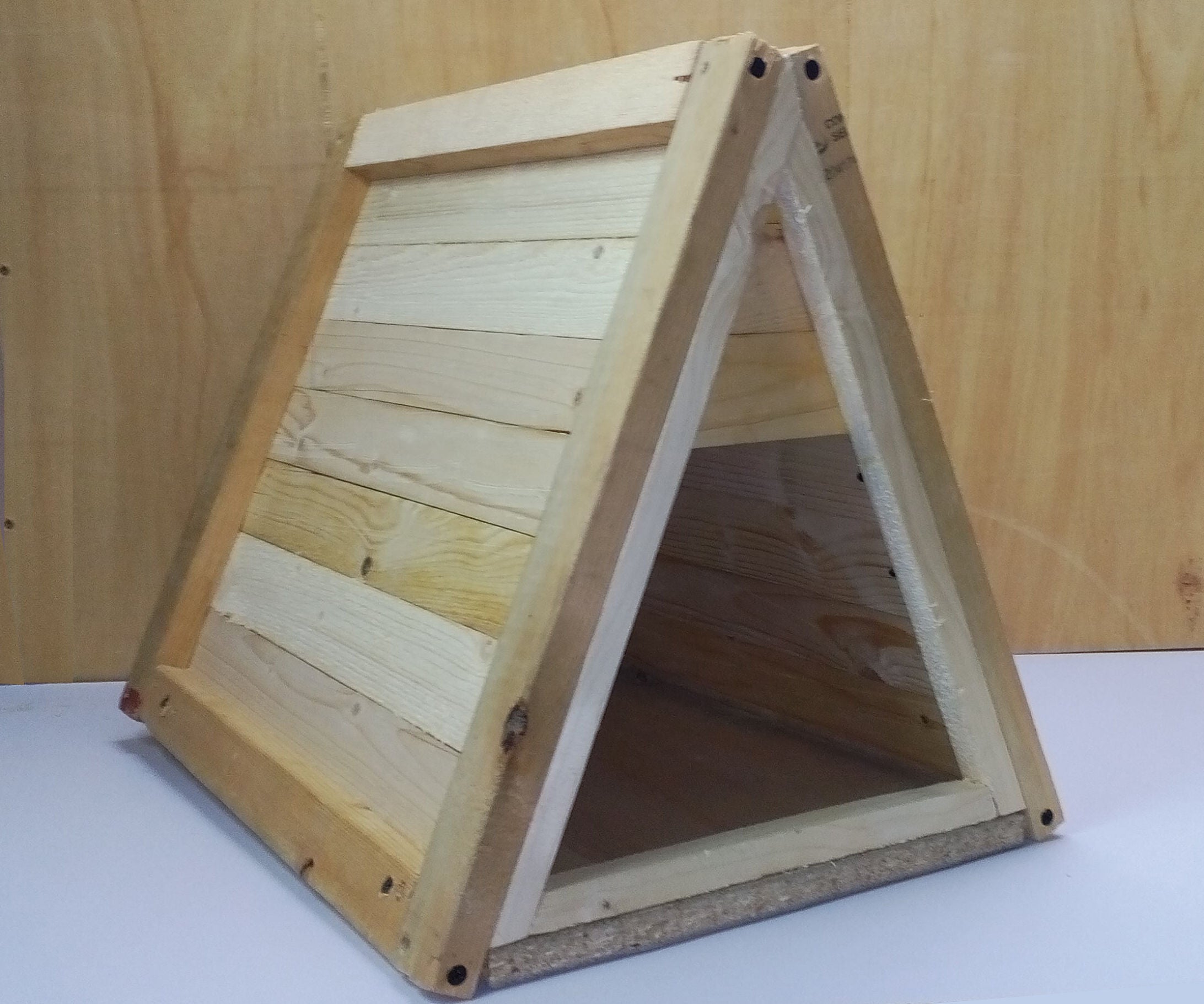  Triangle Wooden Pet House