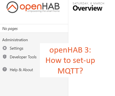 MQTT on Openhab 3 Tutorial