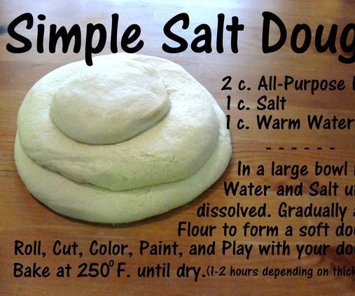 How to Make Salt Dough- ELL