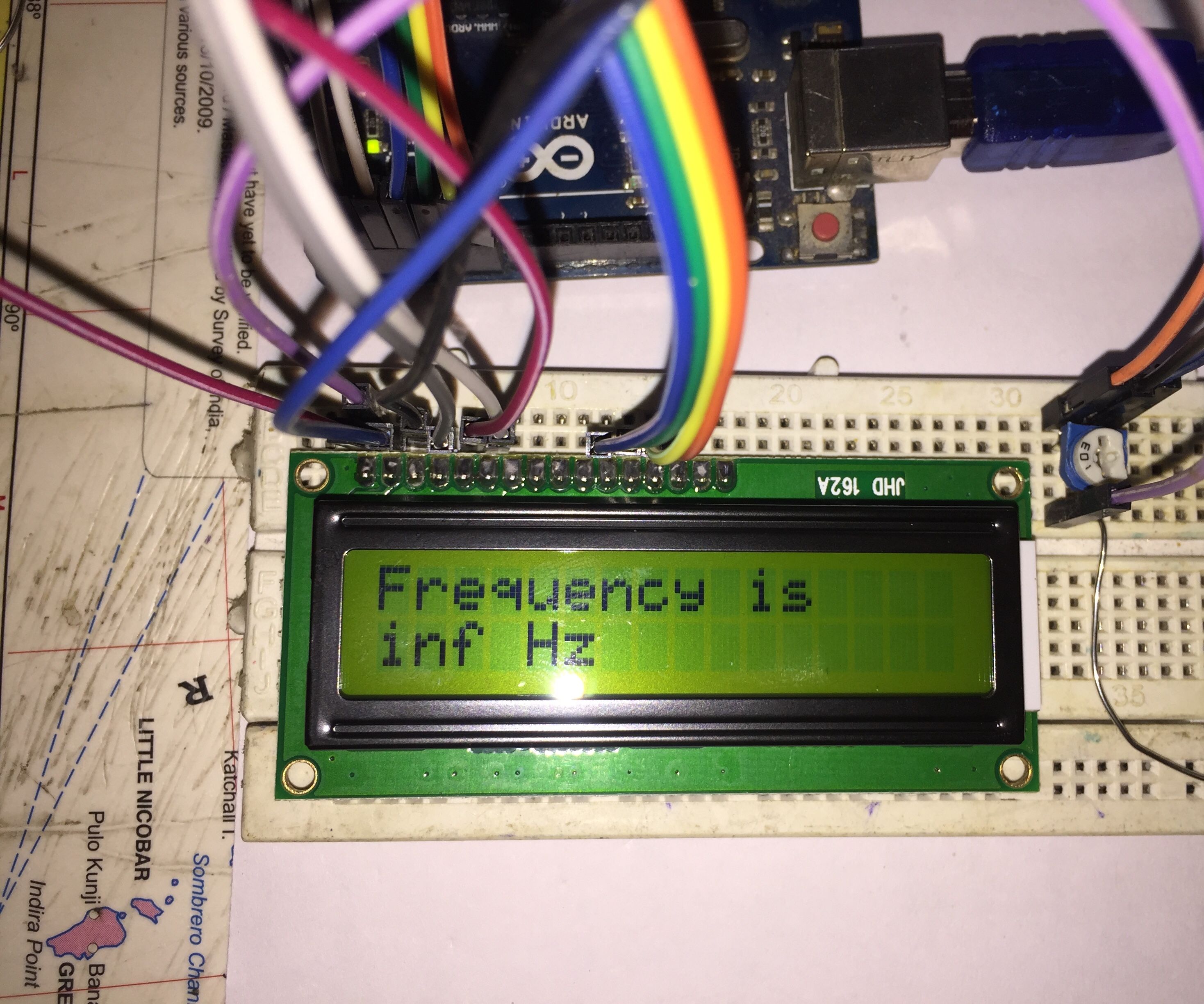 Frequency Counter With Arduino 