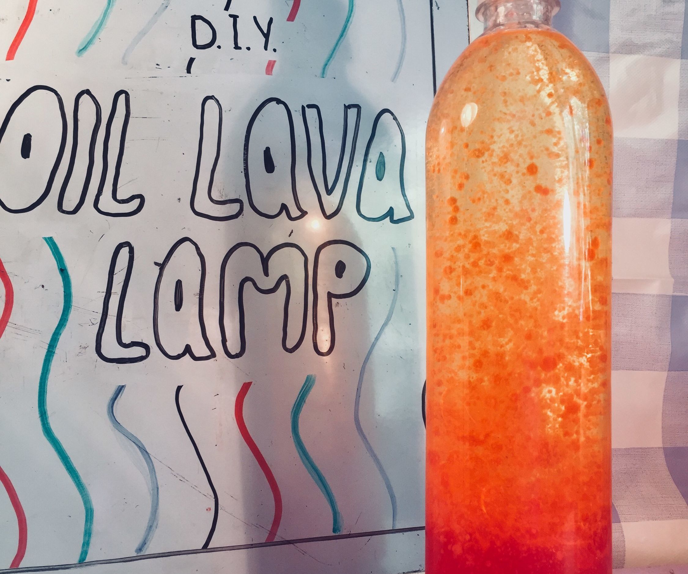 DIY Oil Lava Lamp
