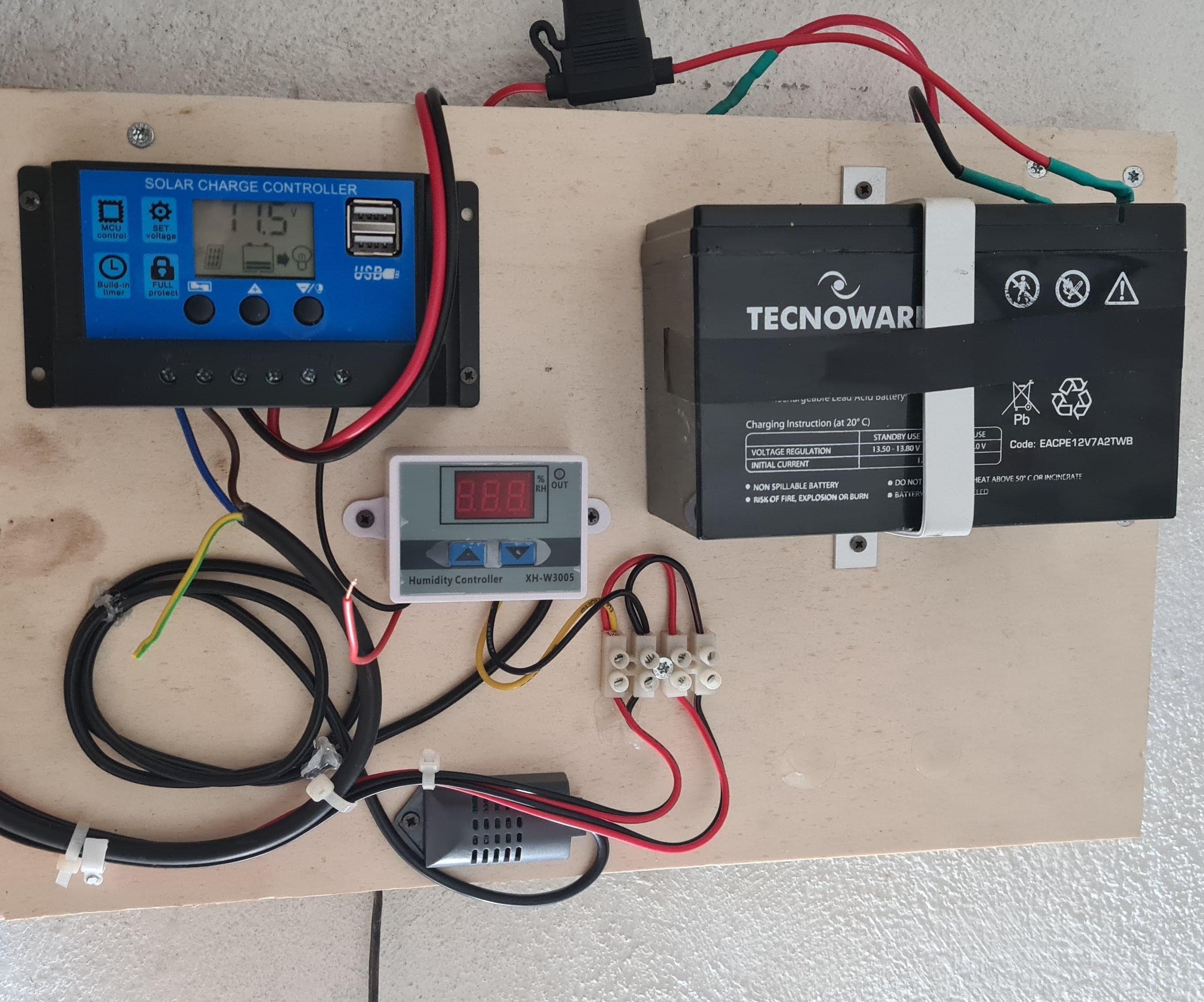 Solar Powered Humidity Extractor