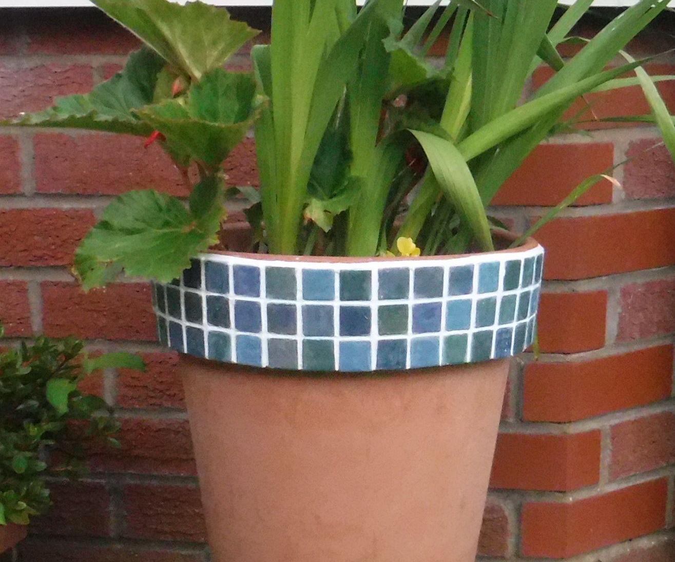 Embellished Plant Pot