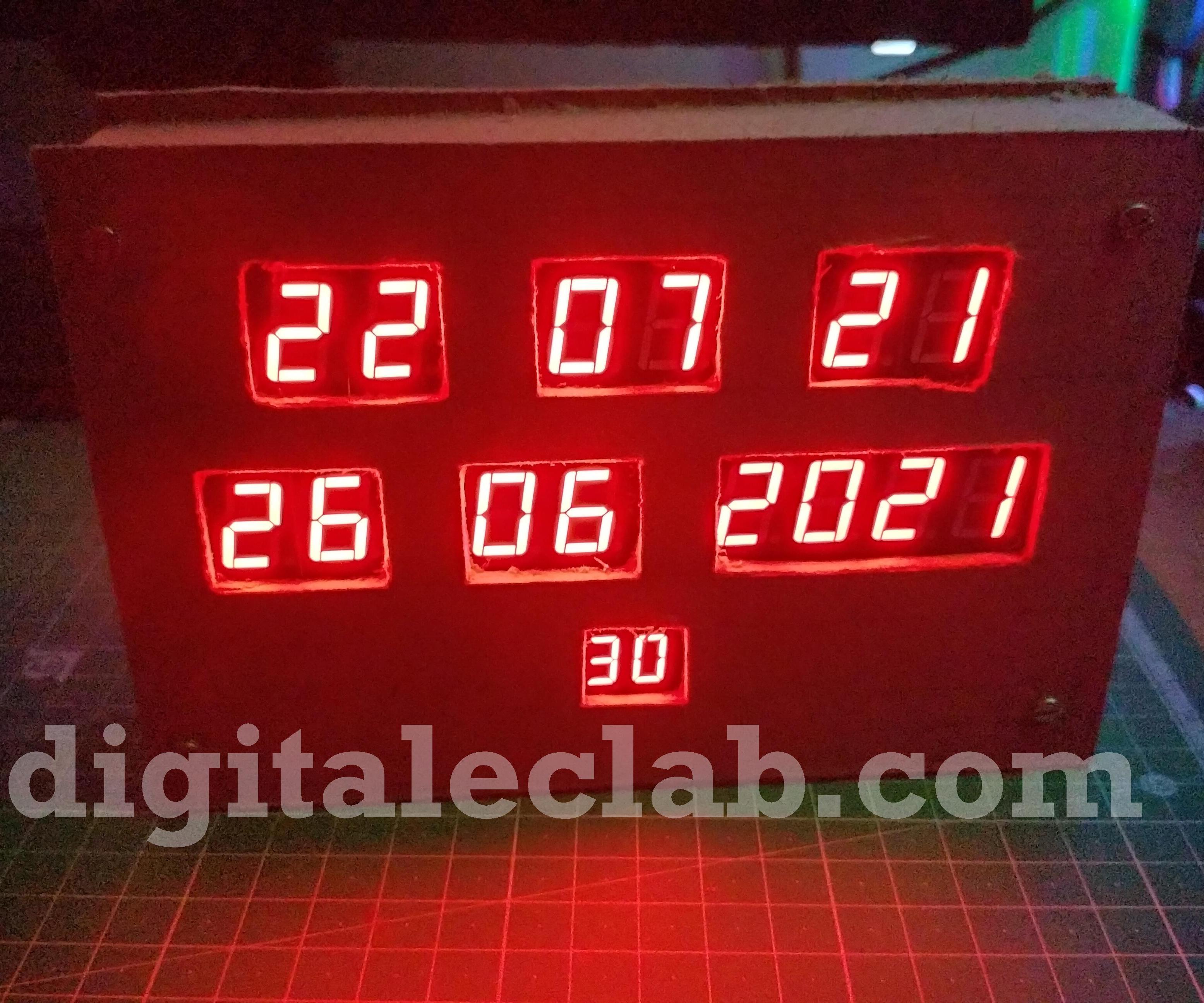 Arduino Digital Clock Using 7 Segment Display