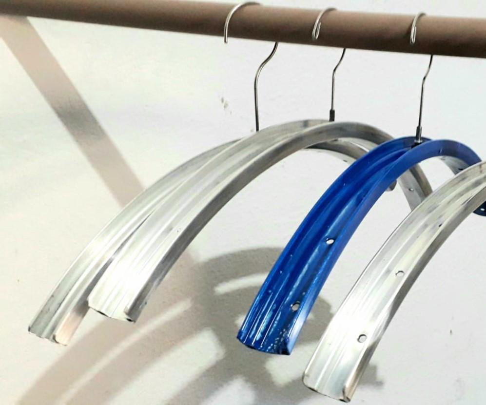 Bicycle Hoops Clothes Hanger-Upcycling
