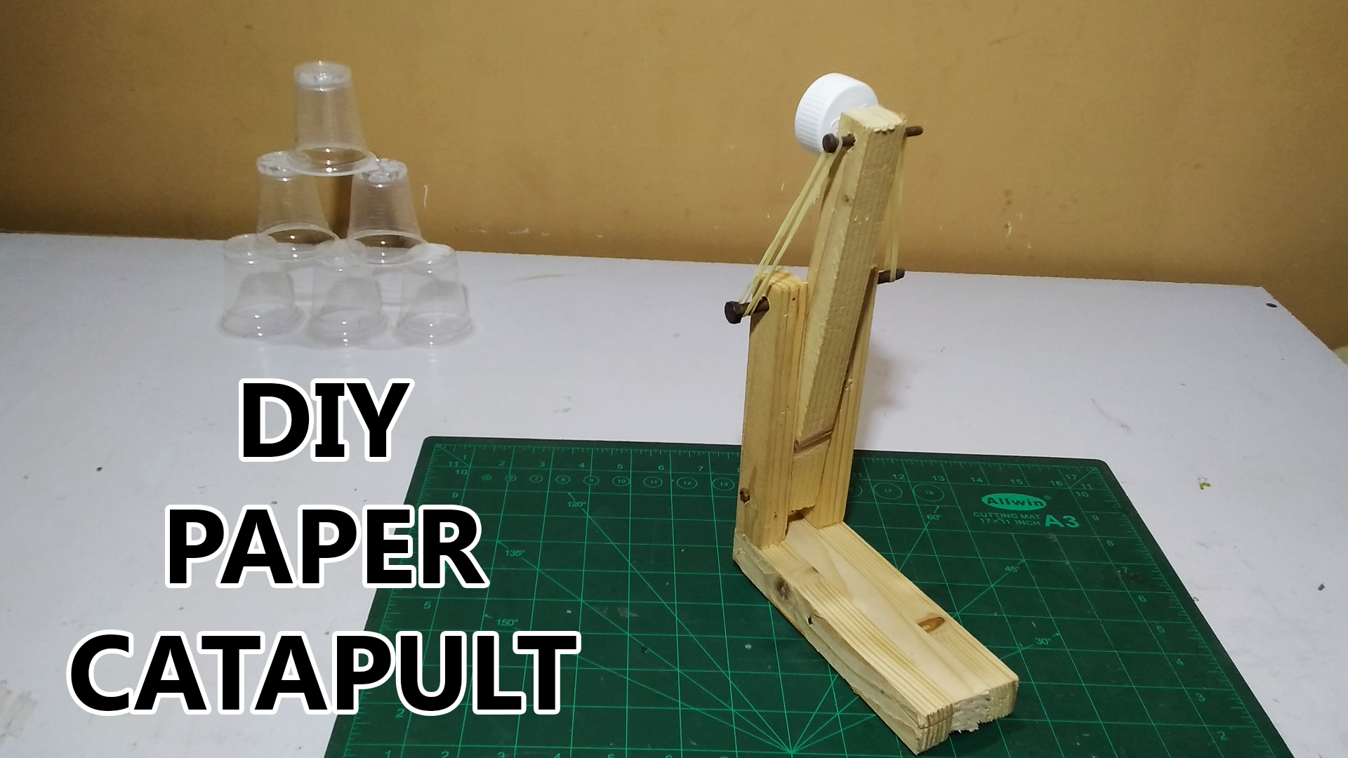 How to Make Wooden Catapult