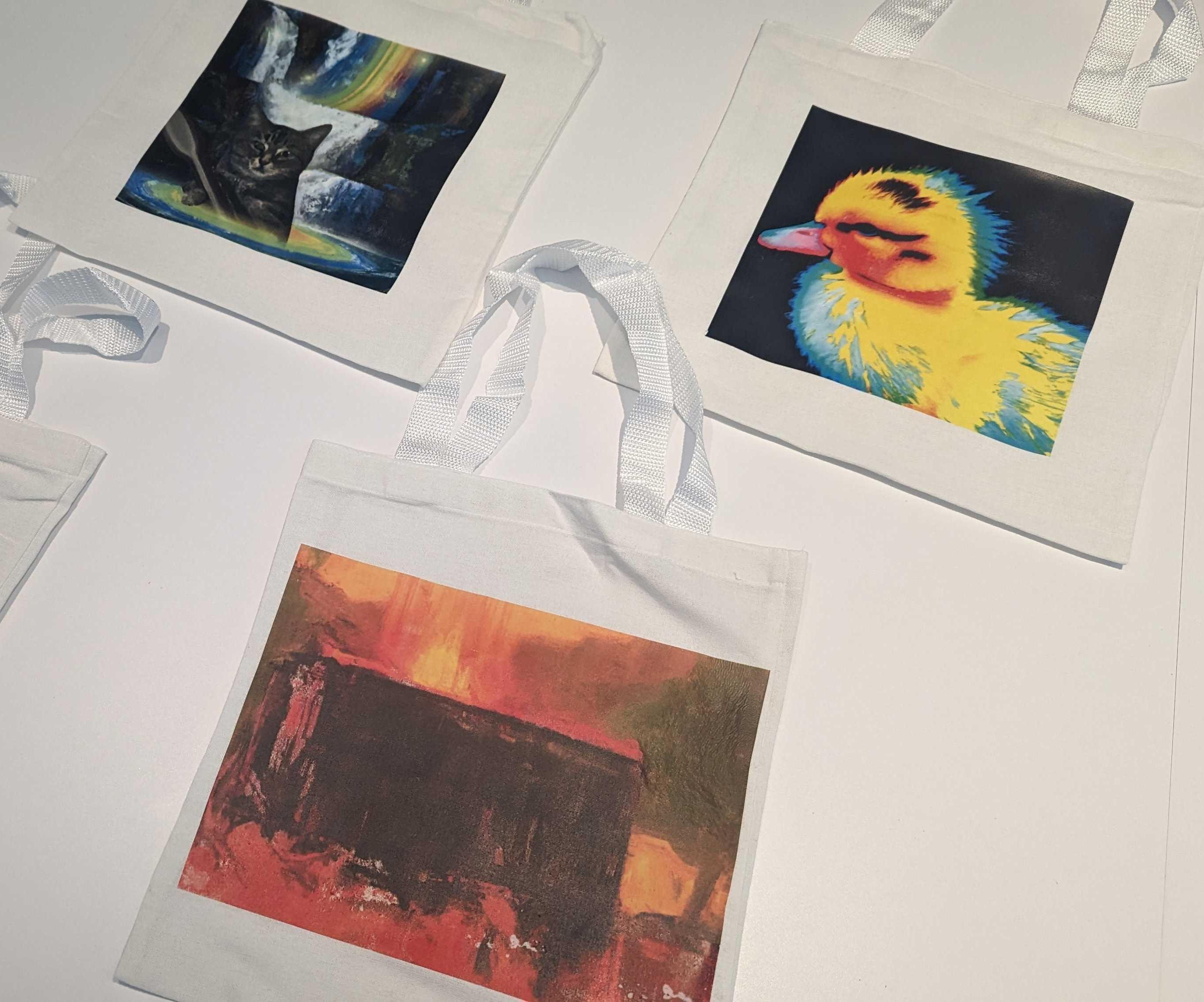 DALL-E 2's AI Generated Art Tote Bag and Graphic Shirts