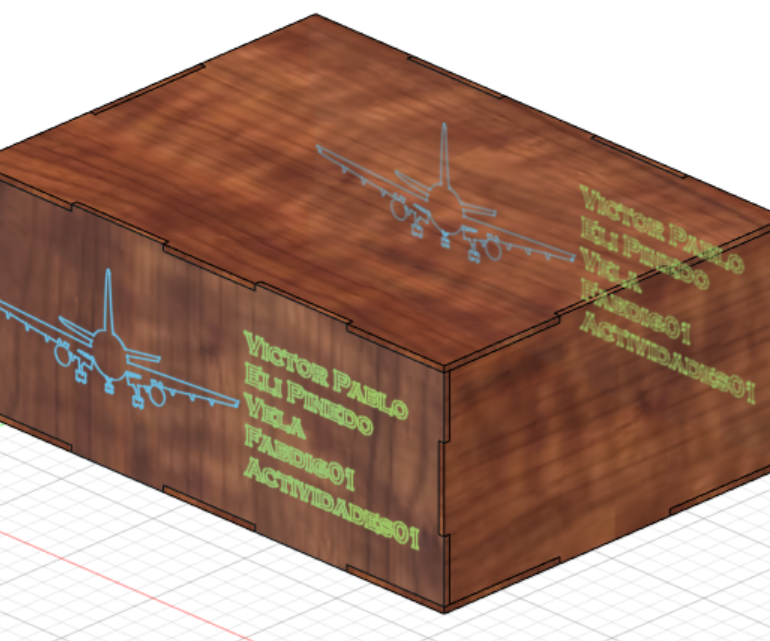 PC1-Caja De Madera Fusion360