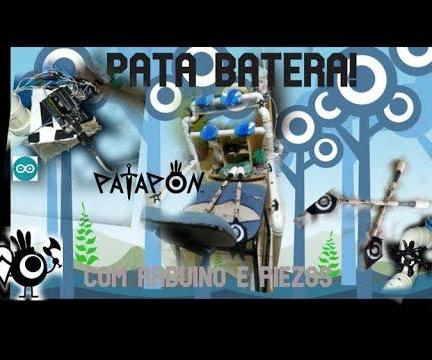 Pateria:Bateria Eletronica Para Jogos De Ritmo Com Arduino